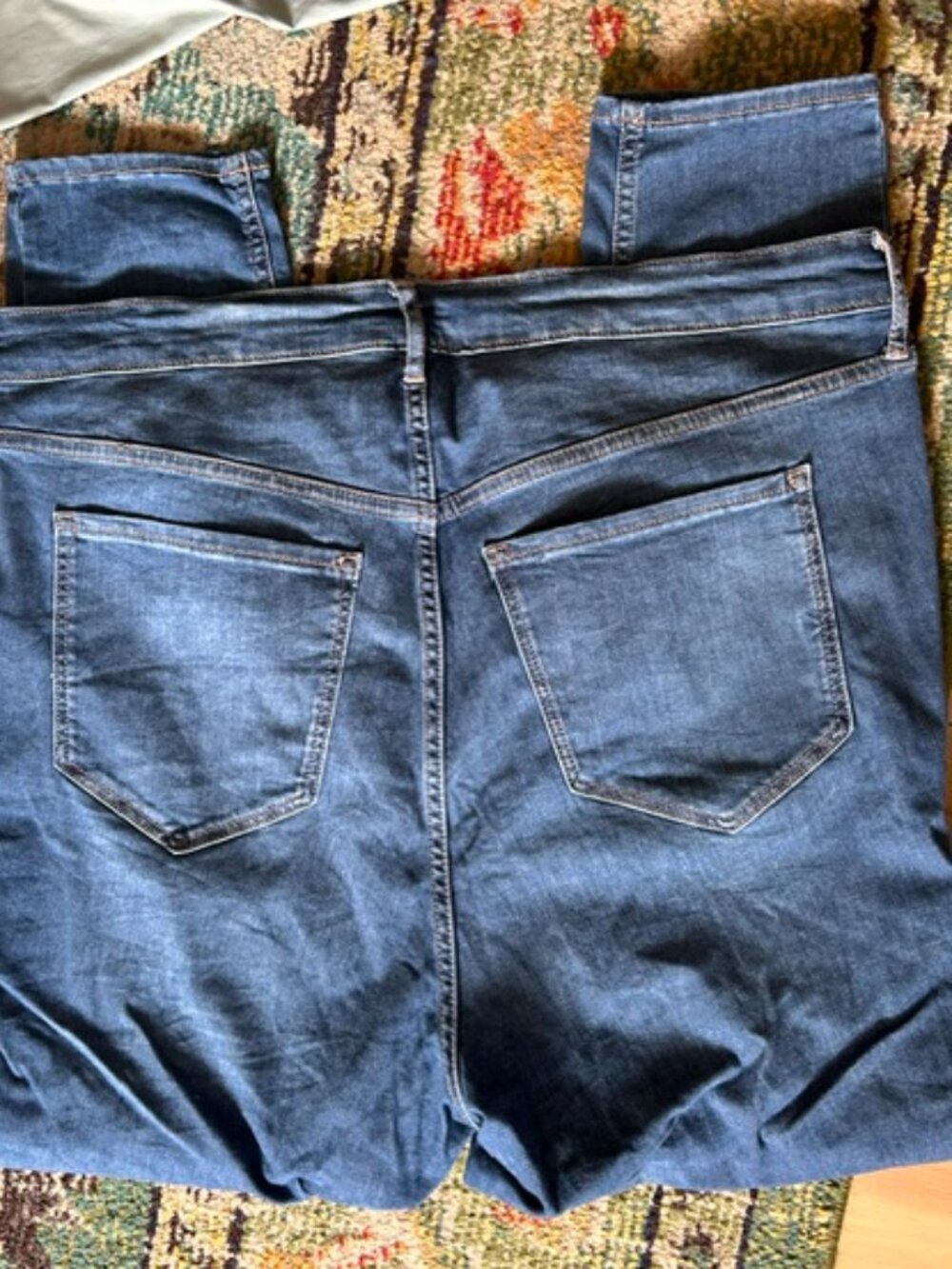 old navy WOW  size   24 plus sized stretch bue jeans denim pants womens skinny